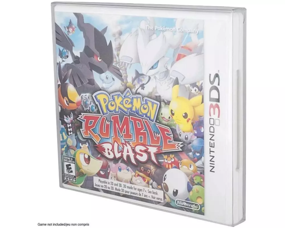 EvoRetro Kartenbox Gehäuse 3DS (NTSC) Spiele 25 Stück