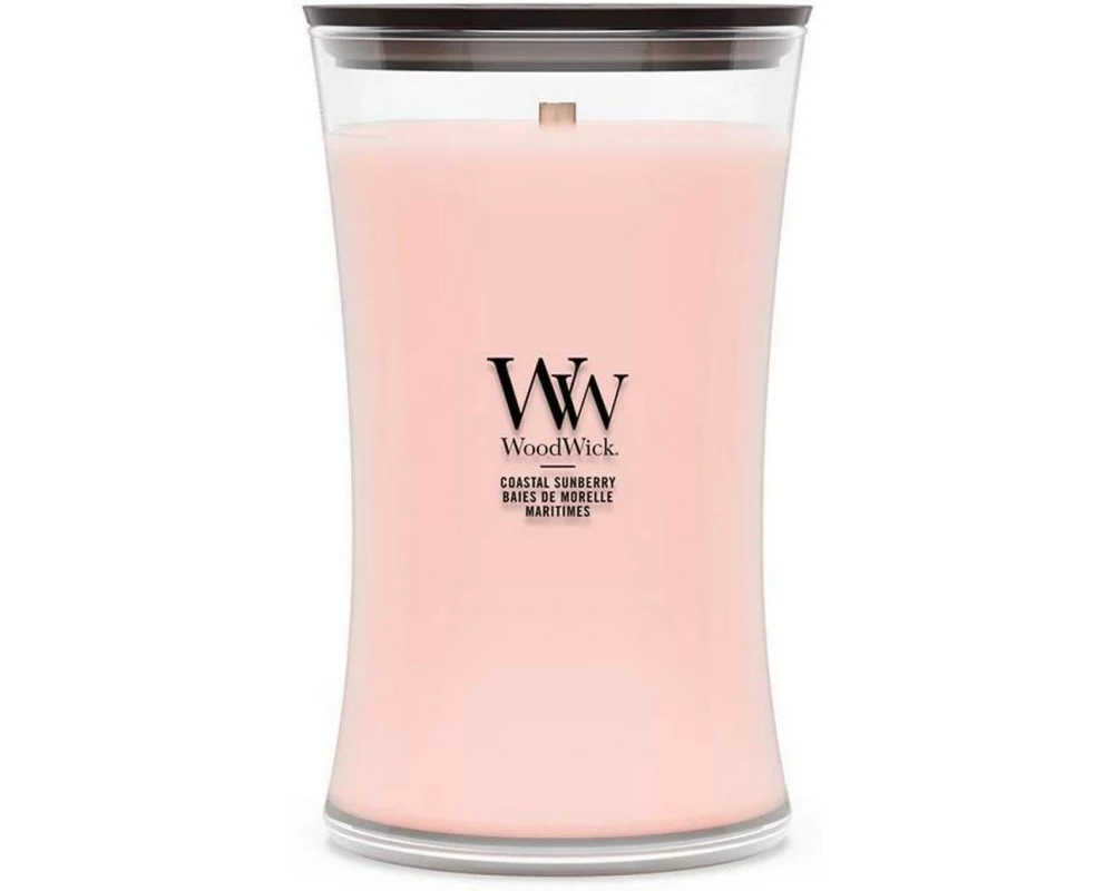 Woodwick Duftkerze Coastal Sunberry Large Jar