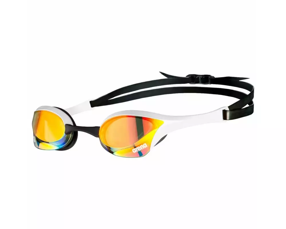 Arena Schwimmbrille Cobra Ultra Swipe Mr yellow copper/white