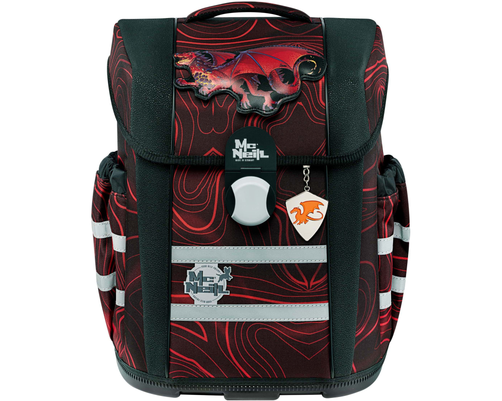 MCNEILL Schulranzen-Set mac2 9651223000 DRACHE 5-teilig
