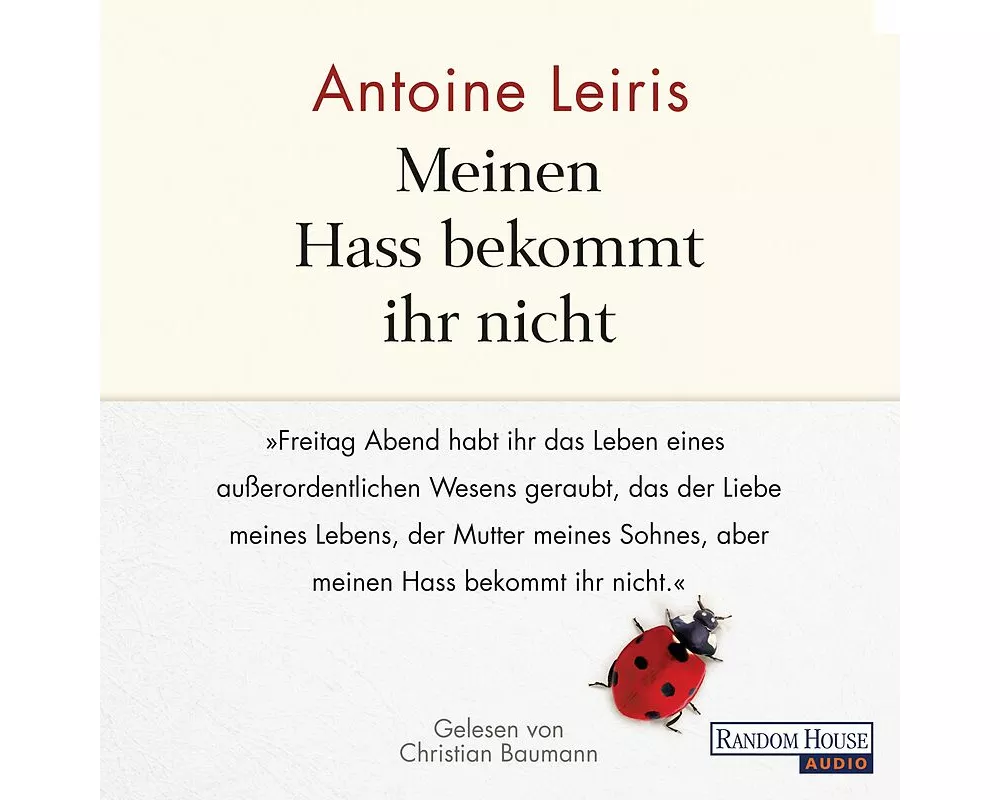 Meinen Hass bekommt ihr nicht