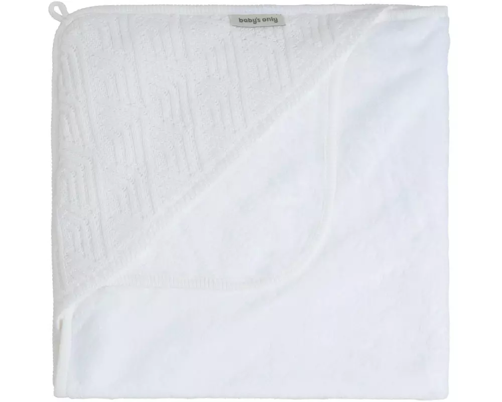 baby's only Einschlagdecke Sierra Wollweiss