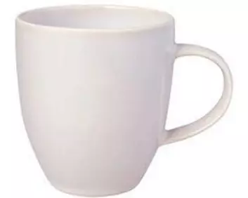 Villeroy & Boch Kaffeebecher Crafted Cotton 350 ml, 6 Stück, Weiss