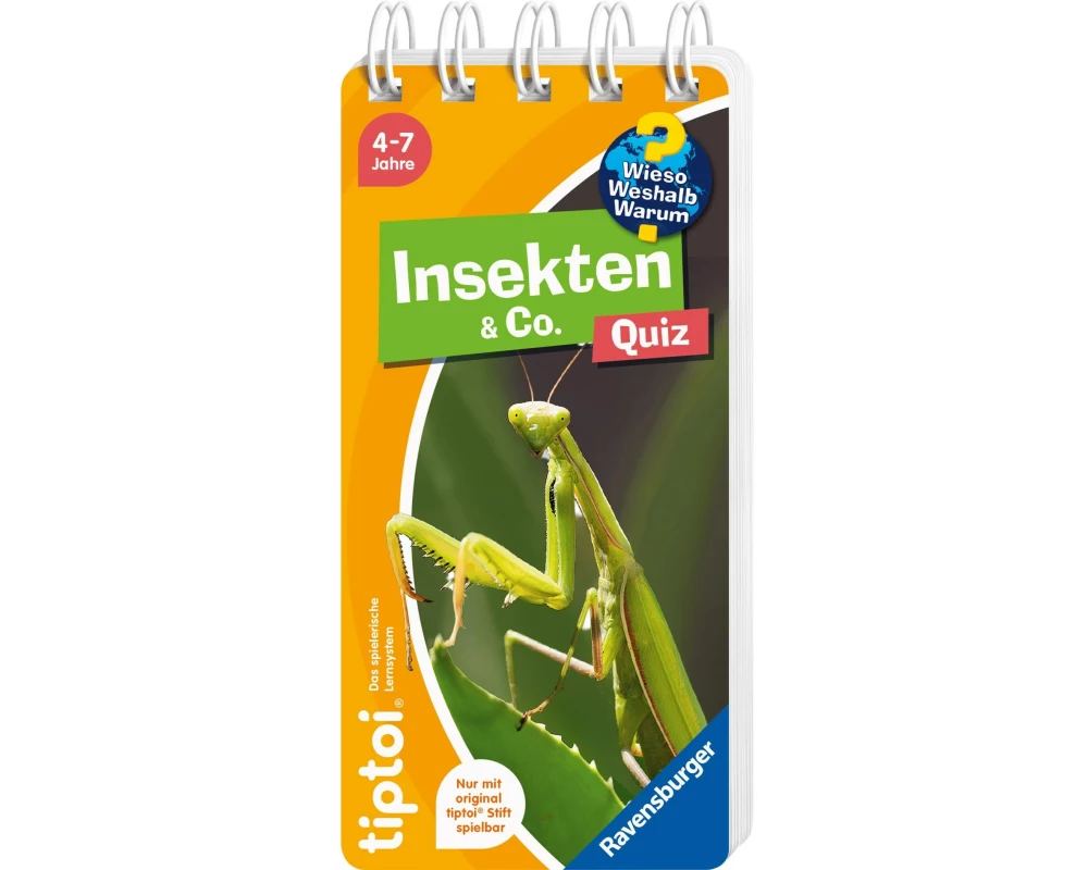 tiptoi Spiel WWW Quiz Insekten