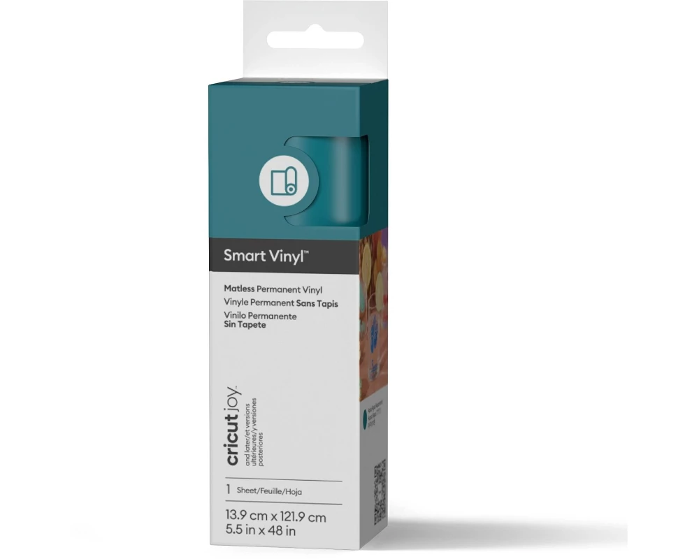 Cricut Vinylfolie Joy Permanent 13.9 x 121.9 cm, Aqua
