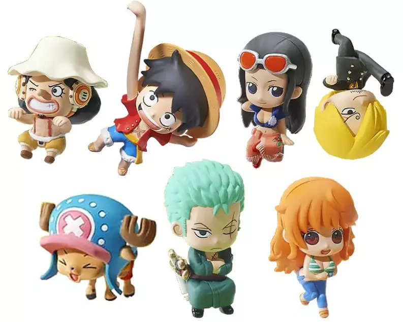 Megahouse Glasmarkierer: Tea Time of Pirates 8 Stk.