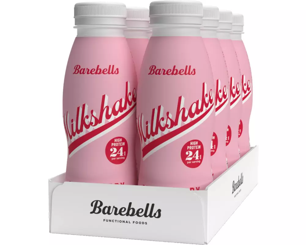 Barebells Milchshake Strawberry 8 x 330 ml