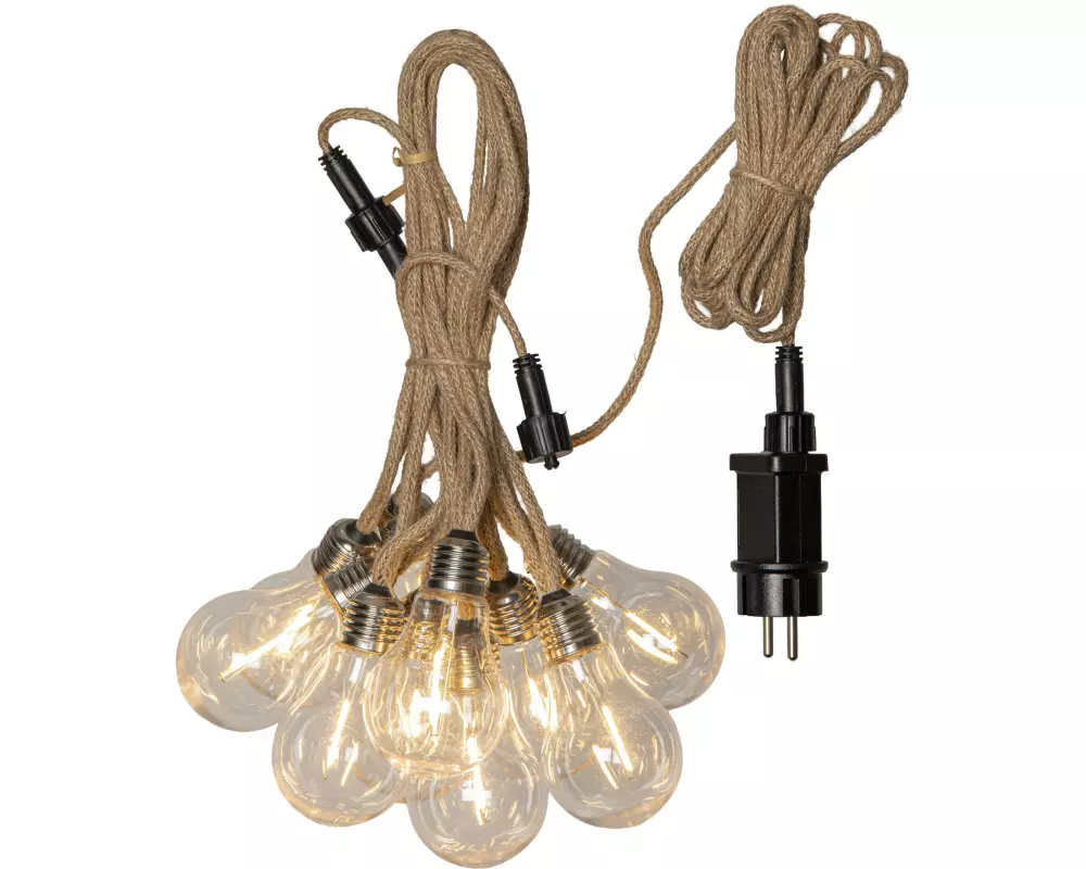 Star Trading Lichterkette Jutta outdoor 450 cm, 470 lm