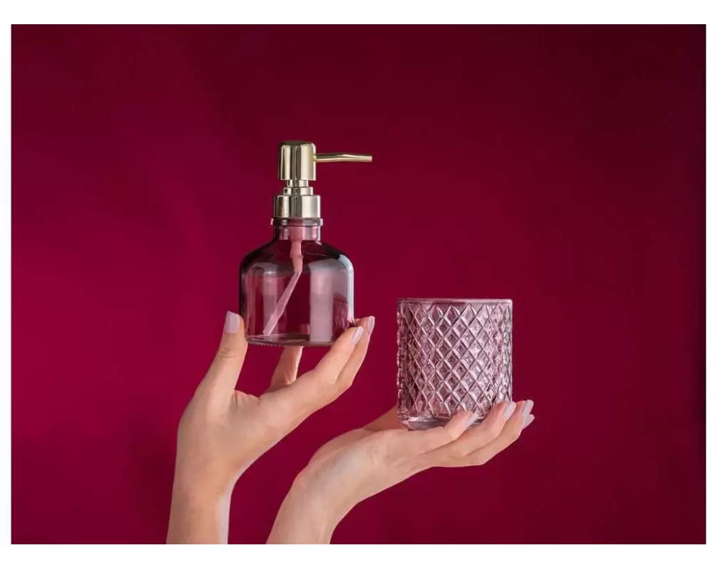 Wenko Zahnputzbecher Atessa Altrosa