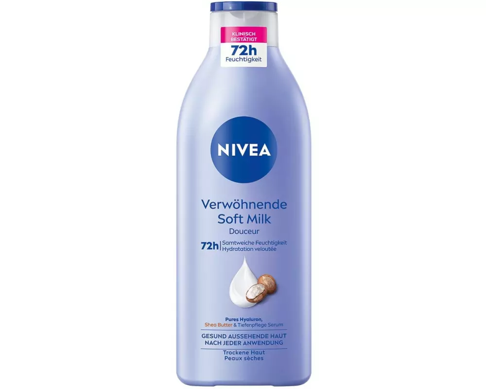 NIVEA Body Lotion Verwöhnende Soft Milk 400 ml