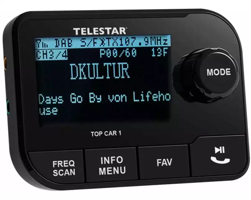 Telestar Adapter TOP CAR 1 Schwarz