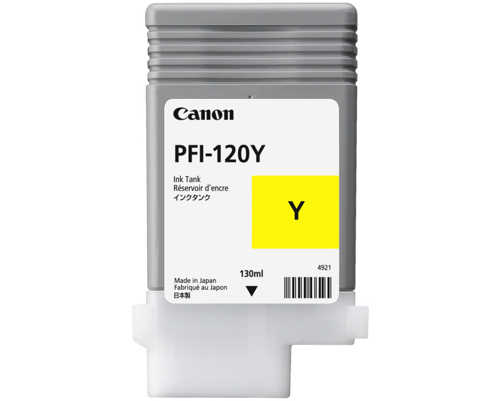CANON Tintenpatrone yellow PFI-120Y iPF TM 200/305 130ml