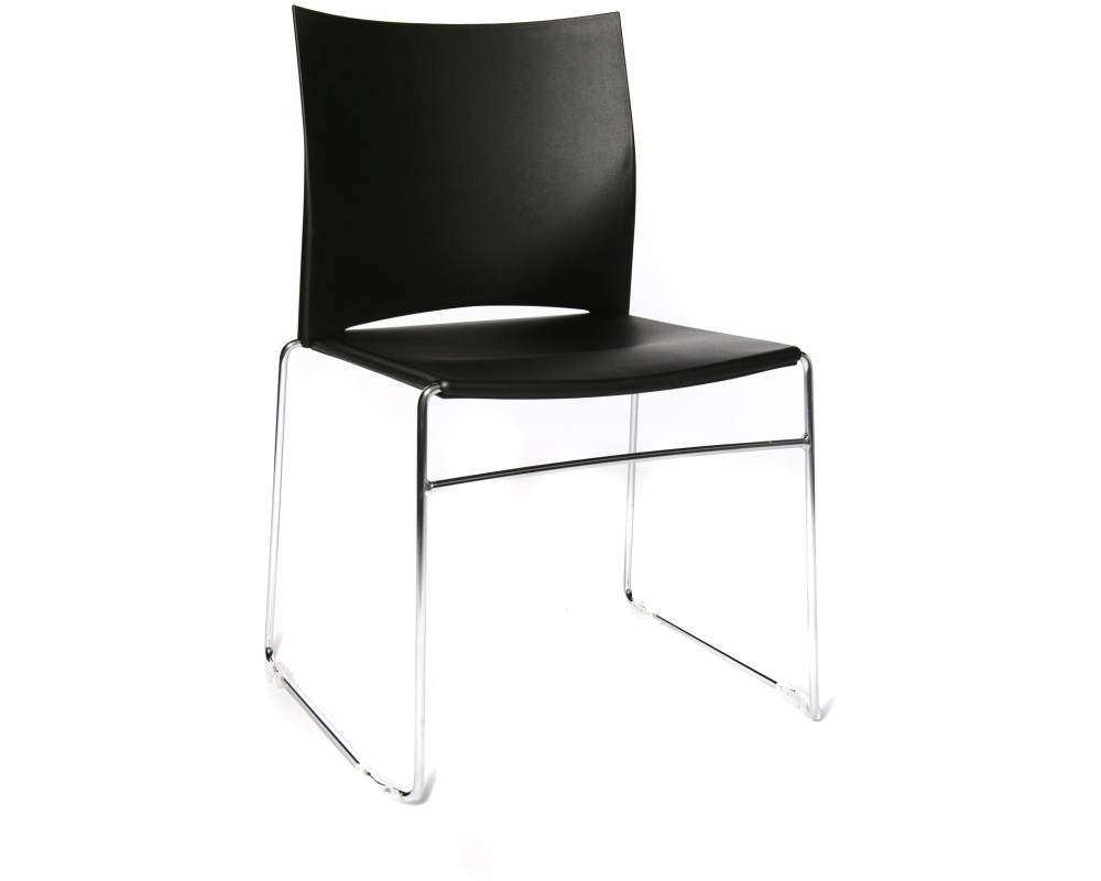 TOPSTAR Besucherstuhl W-Chair CH490-0 schwarz