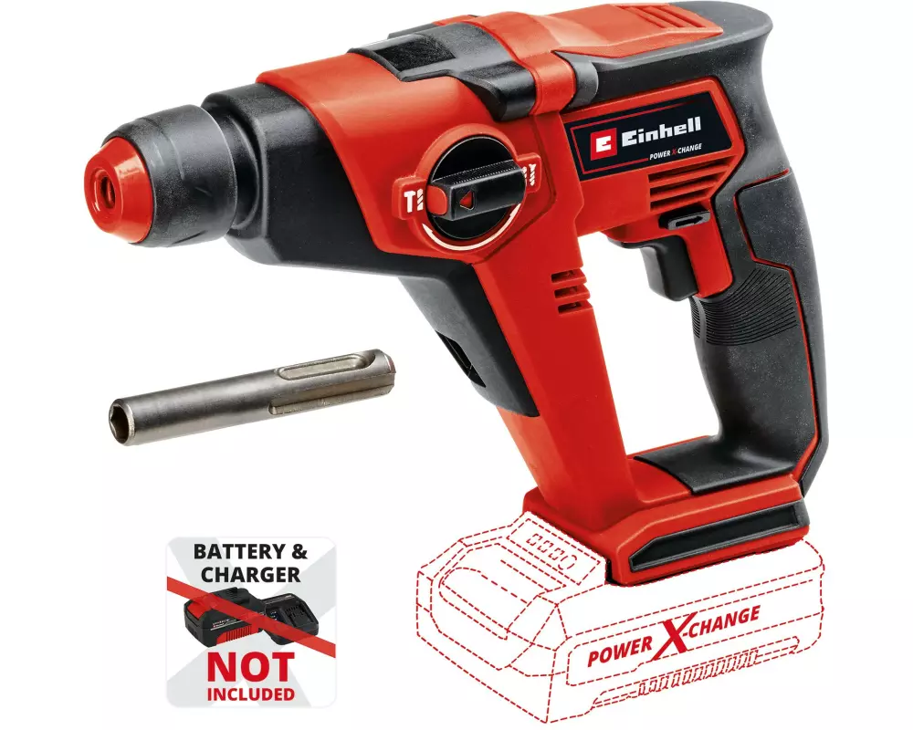 Einhell Bohrhammer TE-HD18/12 Li Solo