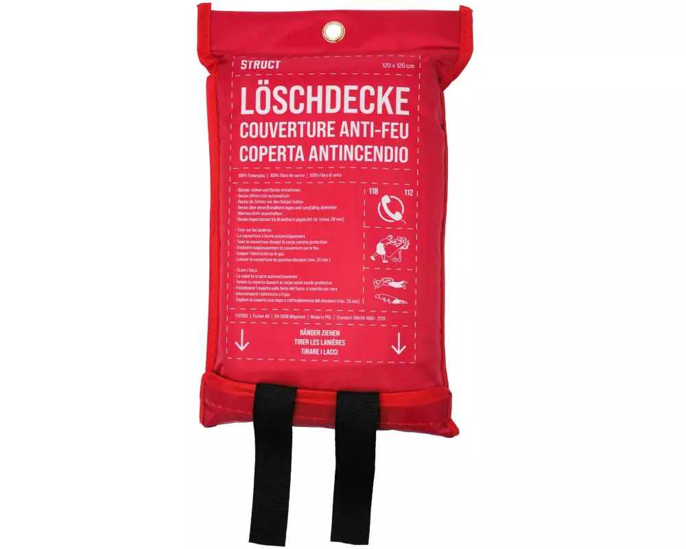 STRUCT Löschdecke 120 x 120 cm