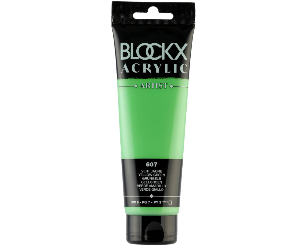 BLOCKX Acrylfarbe 120ml 60607BXC grüngelb