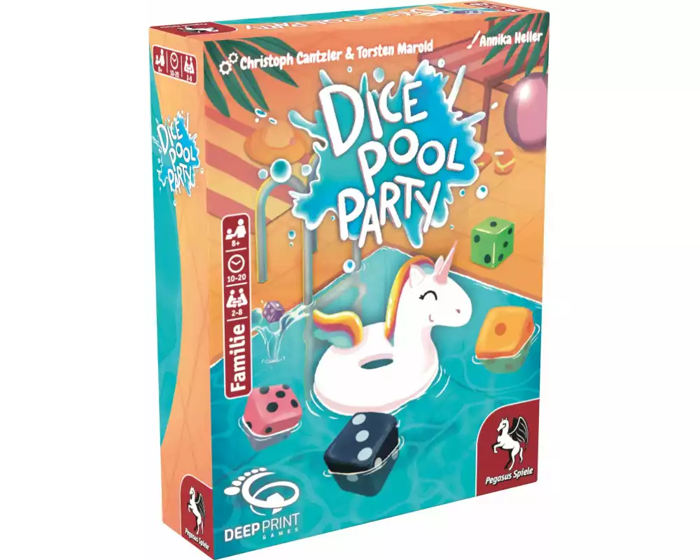 Pegasus Spiele Familienspiel Dice Pool Party -DE-