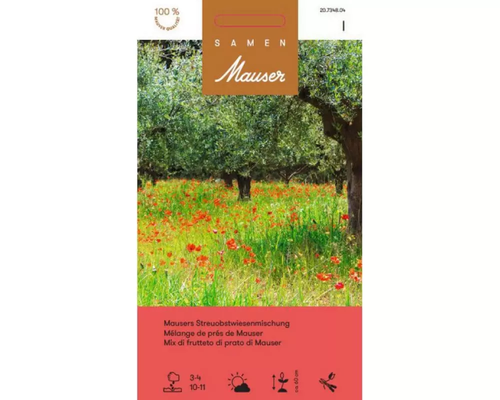 Samen Mauser Mausers Streuobstwiesenmischung