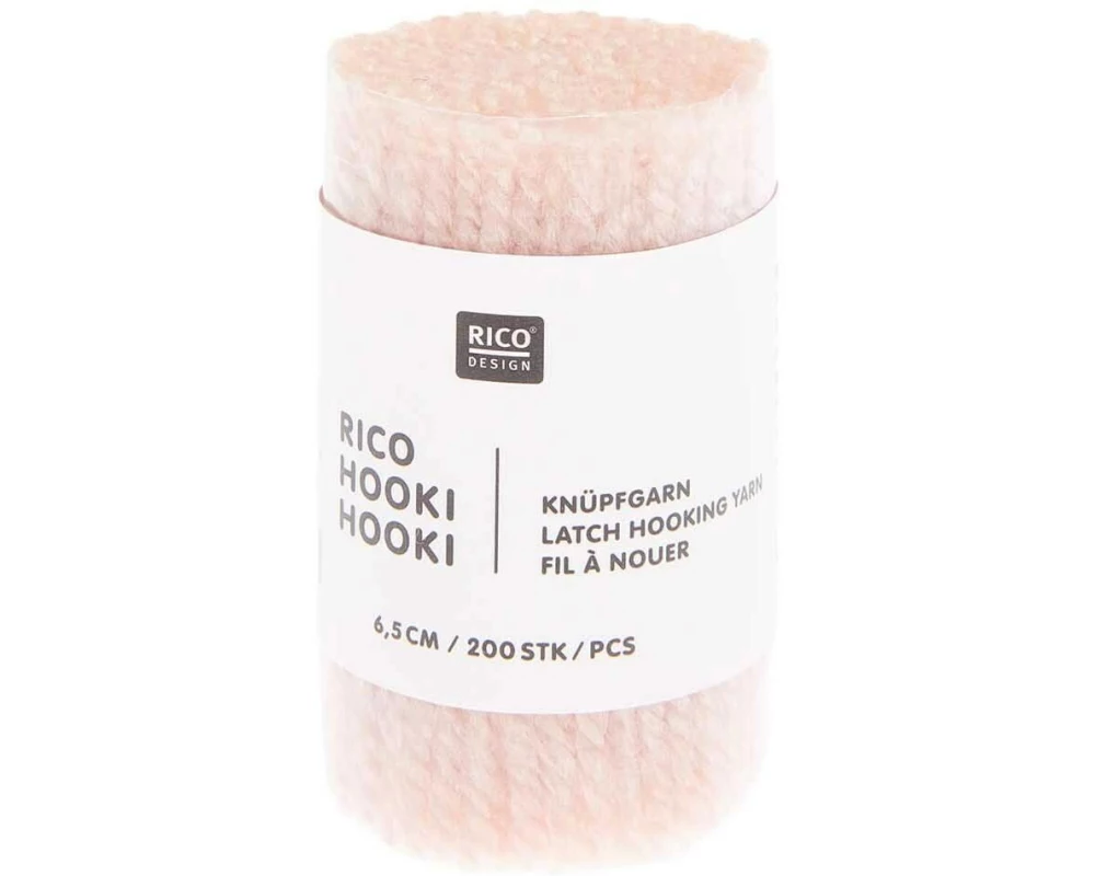 Rico Design Hooki Knüpfgarn Puder