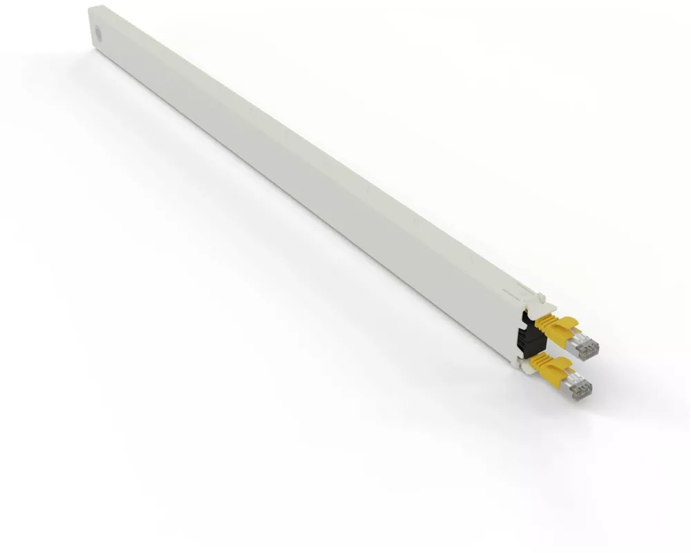 Patchbox patchbox.one / Cassette / 30RU / Cat 6A, STP, 1.8 m, Gelb