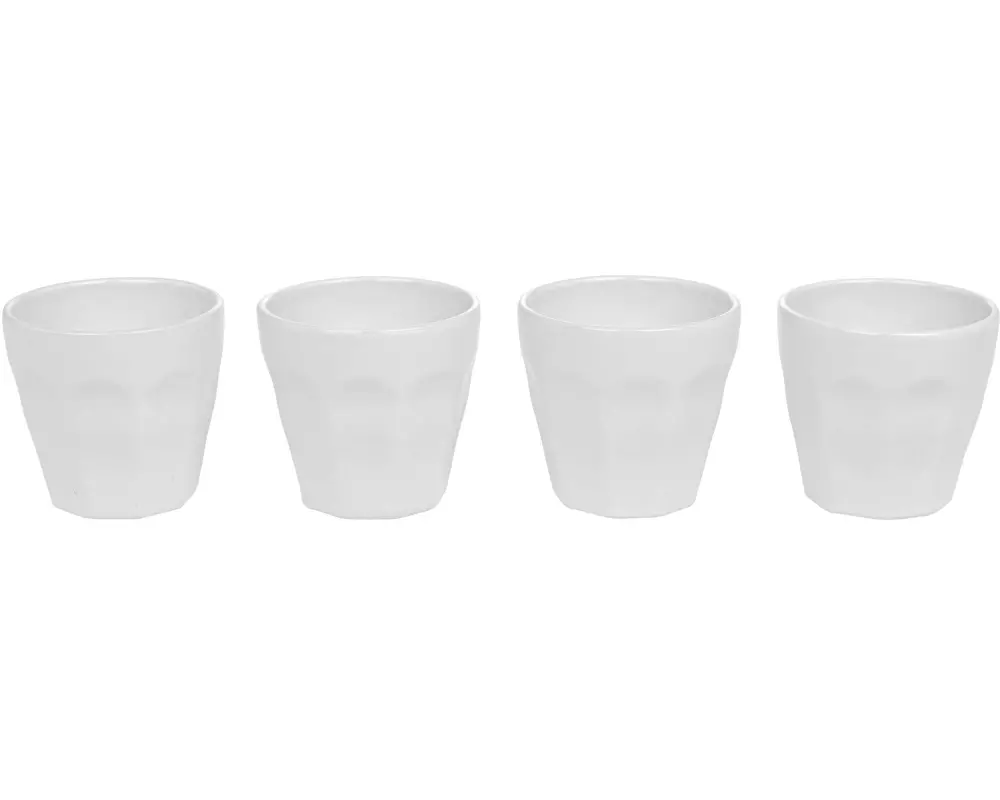 FURBER Espressotasse 90 ml, 4 Stück, Weiss