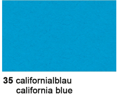 URSUS Tonzeichenpapier 50x70cm 2232235 130g, calif.blau