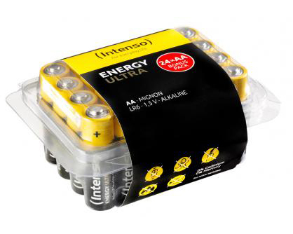 INTENSO Energy Ultra AA LR06 7501824 Alkaline 24pcs plastic box
