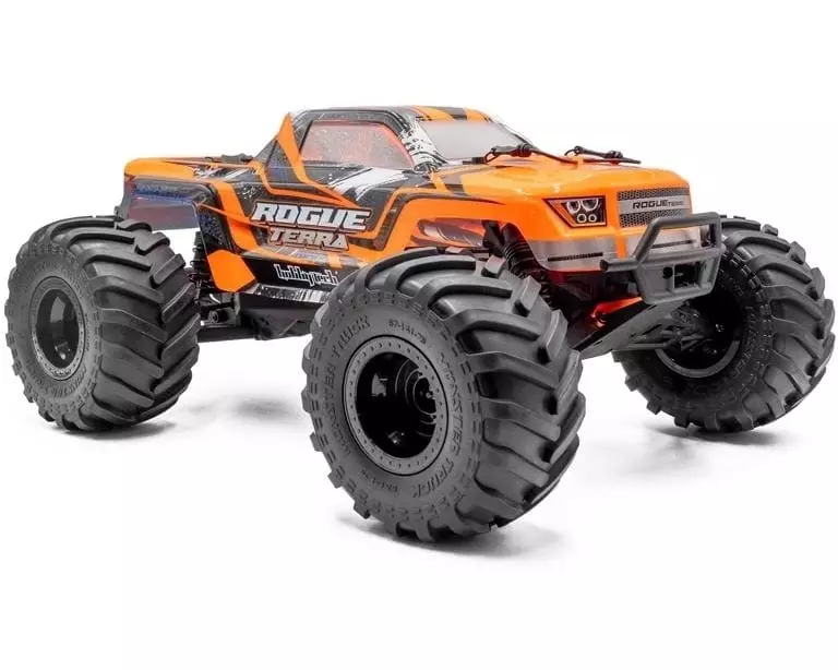 Hobbytech Monster Truck Rogue Terra Brushed Orange, ARTR, 1:10