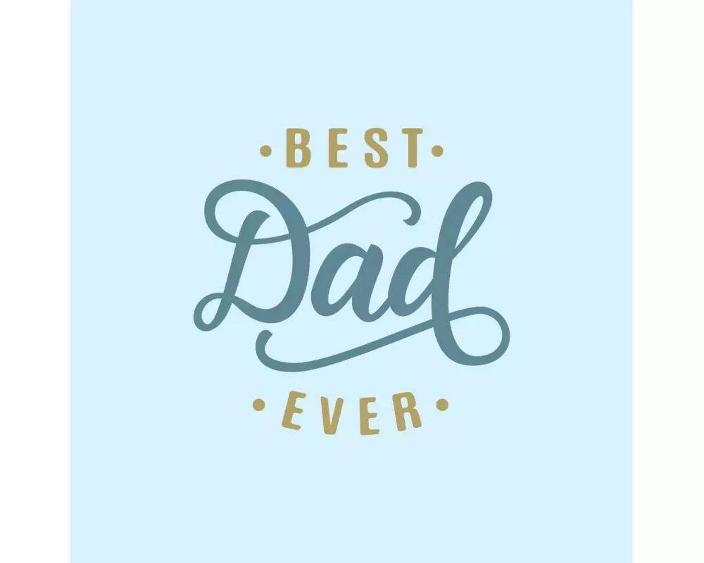 Paper + Design Papierservietten Best Dad 33 cm x 33 cm, 20 Stück