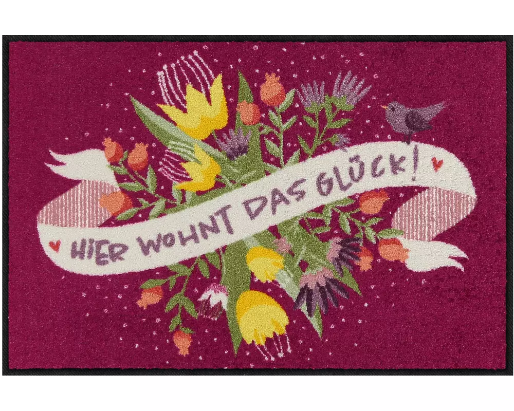 Salonlöwe Fussmatte Das Glück 50 x 75 cm
