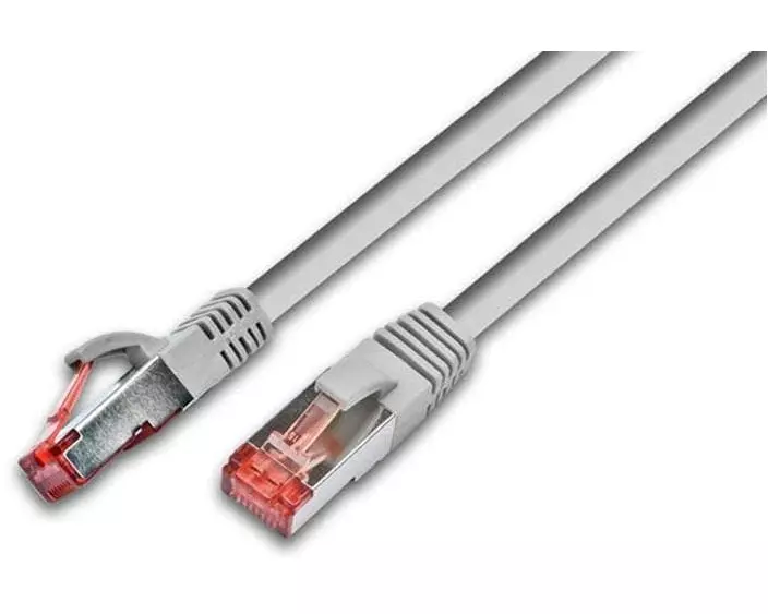 Wirewin Patchkabel RJ-45 - RJ-45, Cat 6, S/FTP, 15 m, Grau