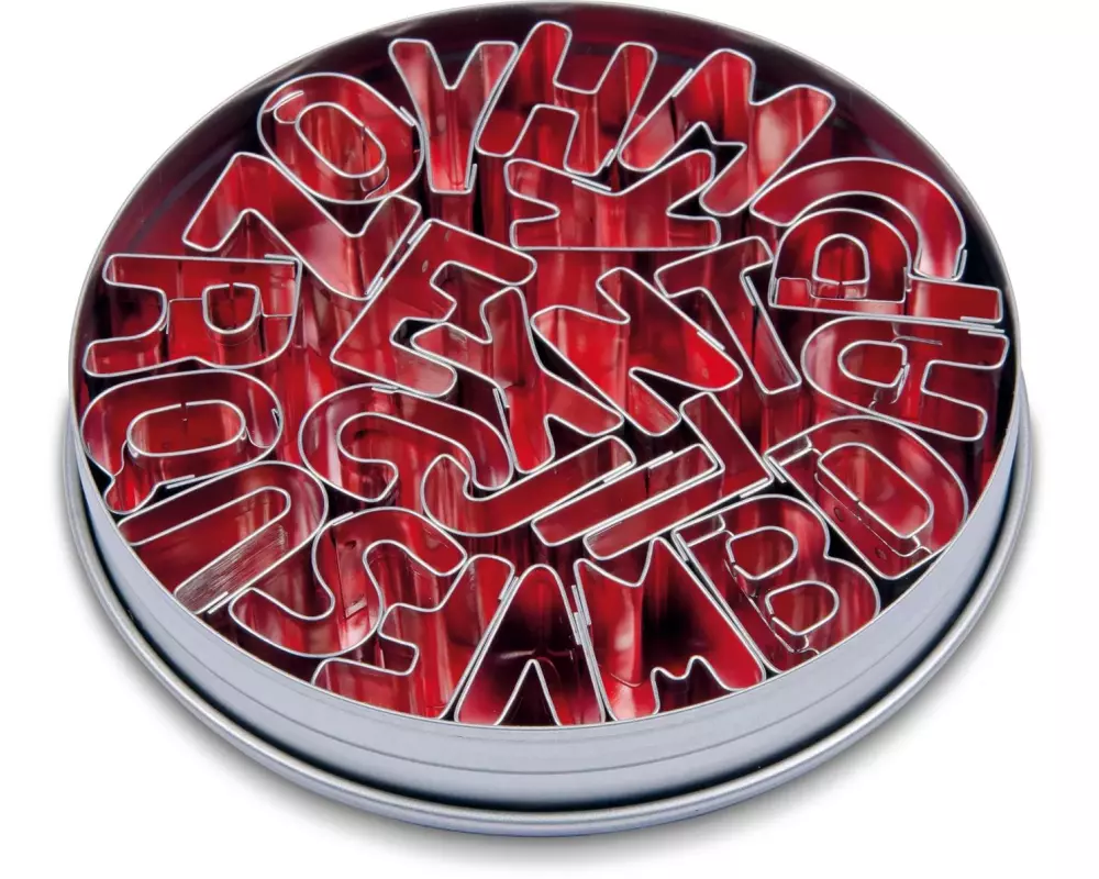 Städter Guetzli-Ausstecher Buchstaben, 26-teiliges Set