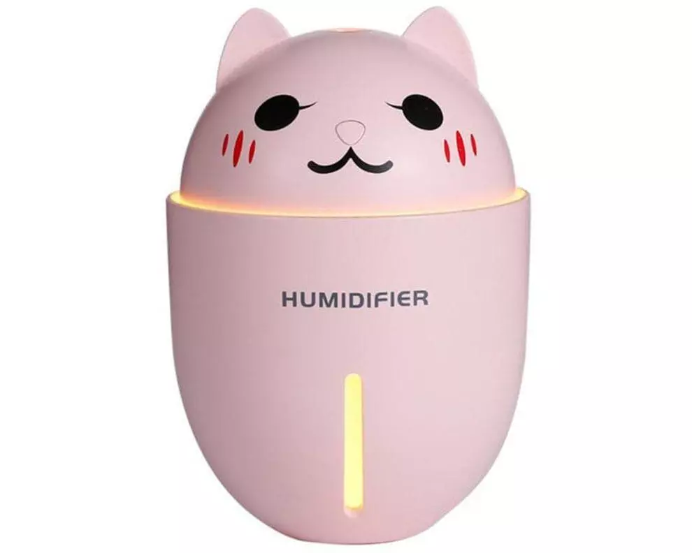 Linuo Mini-Luftbefeuchter Cat GO-WTY-P Pink