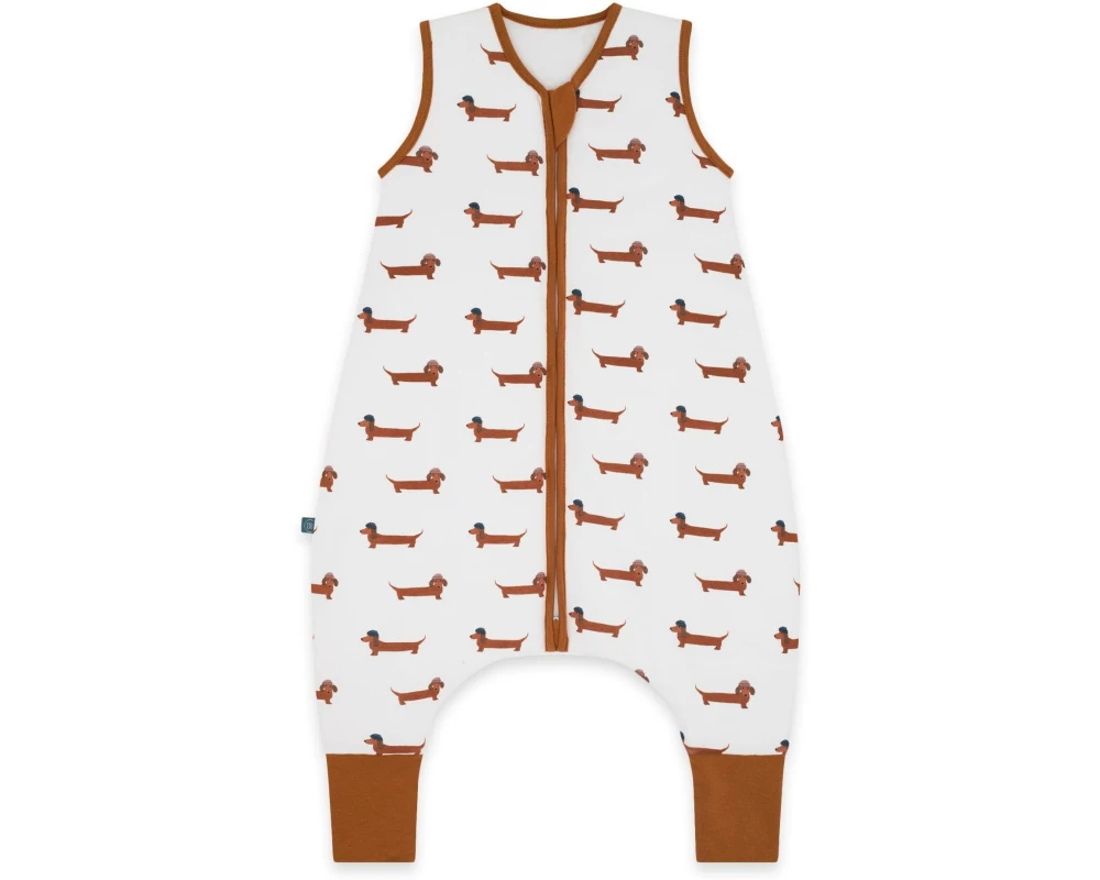 emma & noah Baby-Ganzjahrschlafsack Jumper Dackel 70 cm