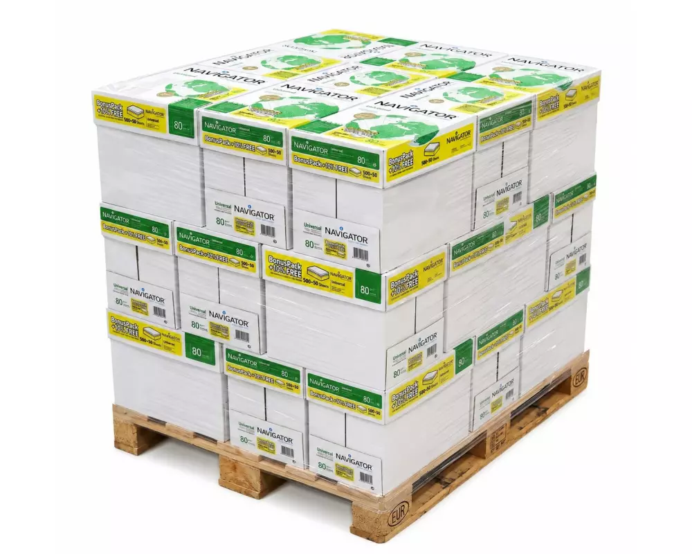 Fischer Papier Kopierpapier Navigator A4 80 g/m², 110.000 Blatt