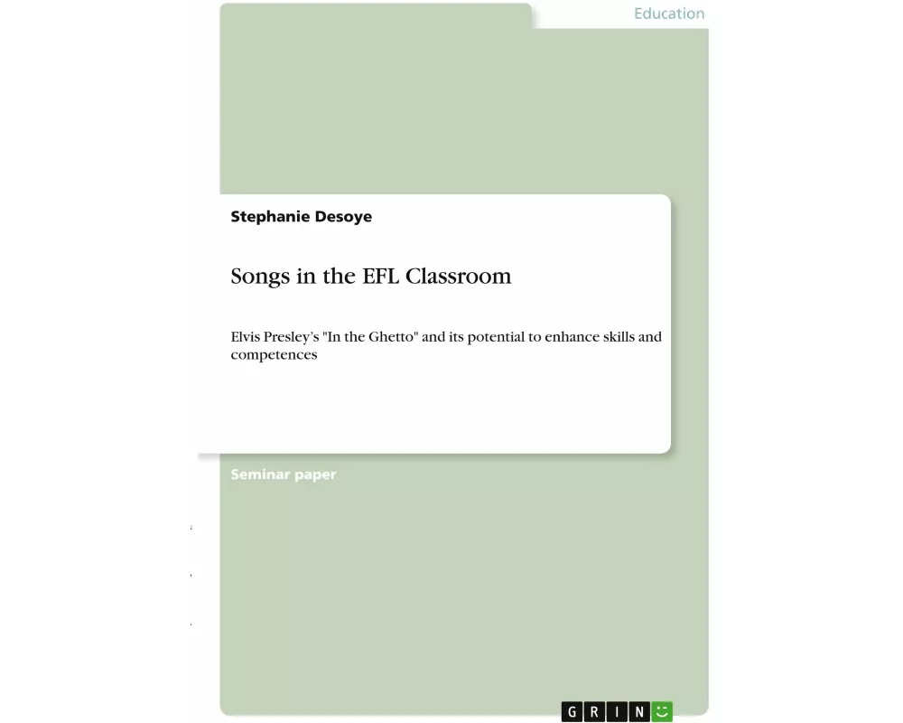 Songs in the EFL Classroom