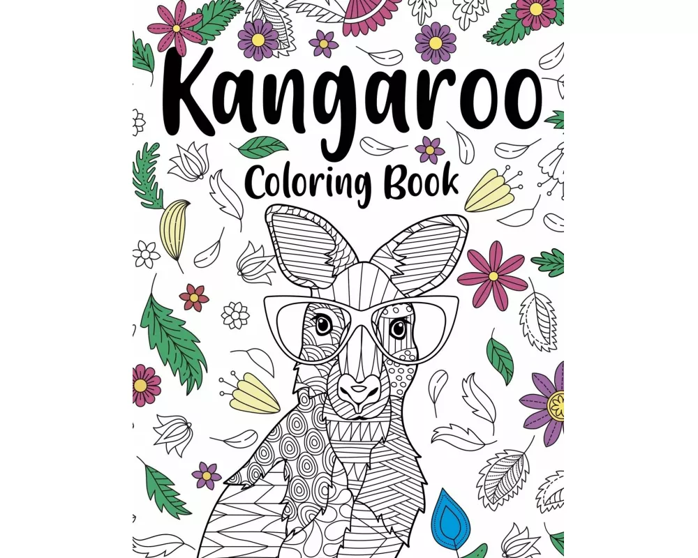 Kangaroo Coloring Book