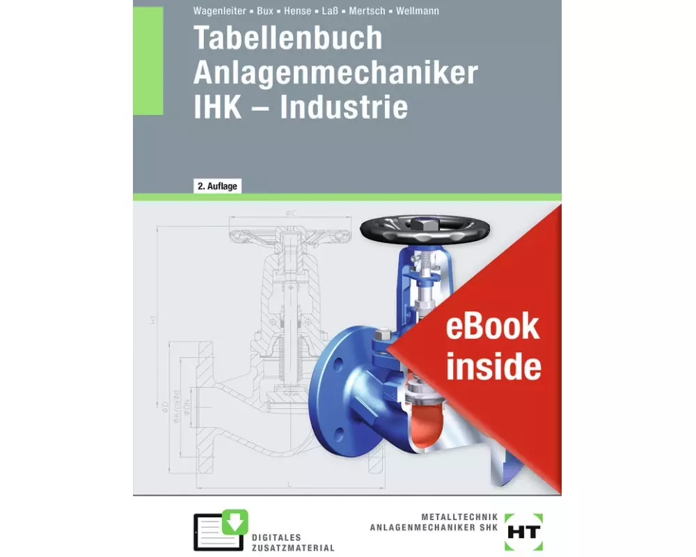 eBook inside: Buch und eBook Tabellenbuch Anlagenmechaniker IHK - Industrie