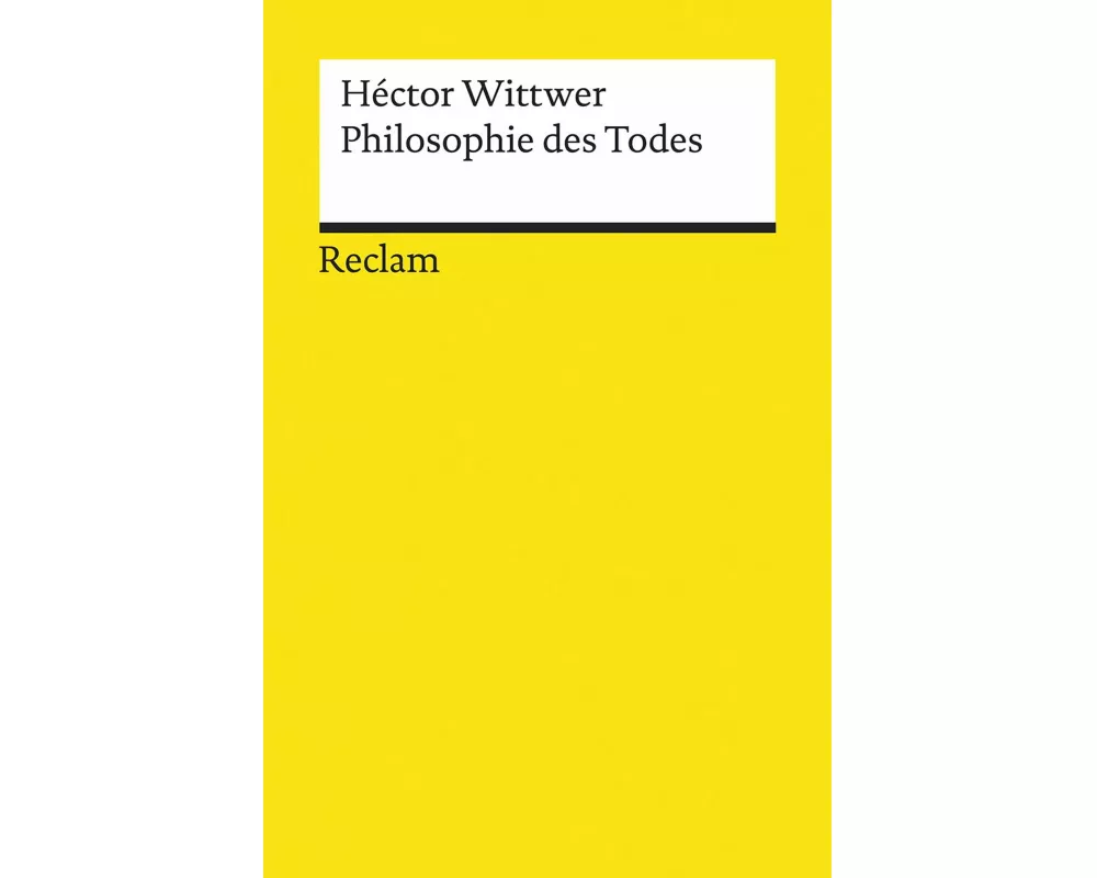 Philosophie des Todes