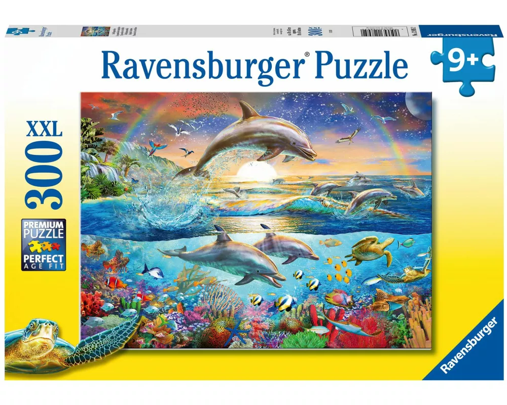 Kinderpuzzle 300 XXL Teile - Delfinparadies