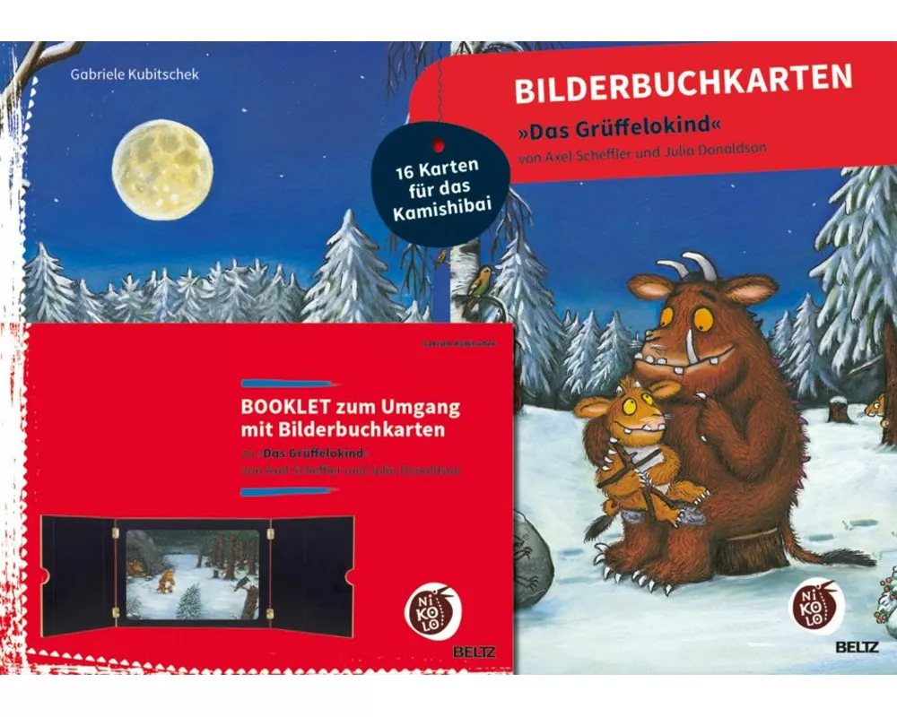 Bilderbuchkarten »Das Grüffelokind« von Axel Scheffler und Julia Donaldson