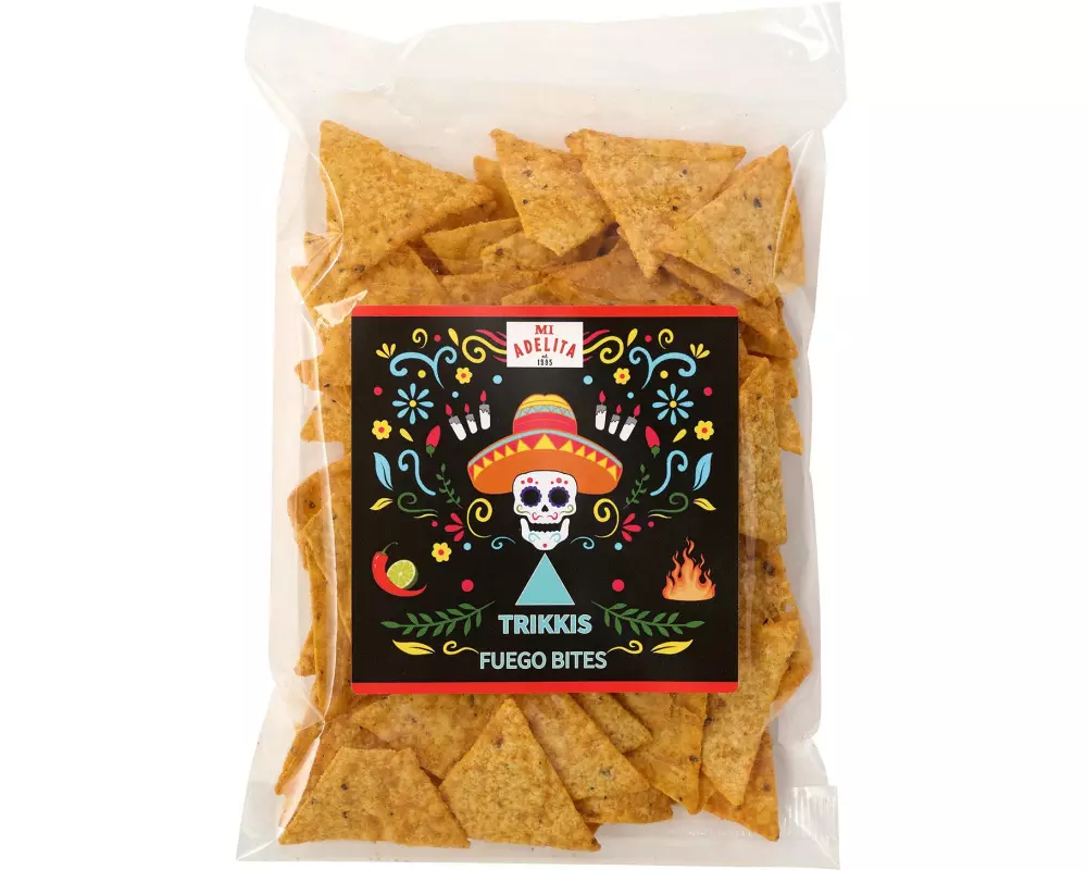 Mi Adelita Bio Tortilla Chips «Trikkis» Fuego Bites 90 g