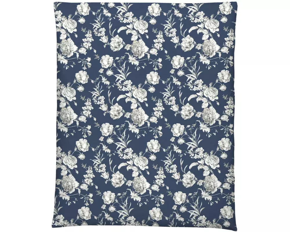 Home Fashion Duvetbezug Satin bedruckt Kwiat 160 x 210 cm