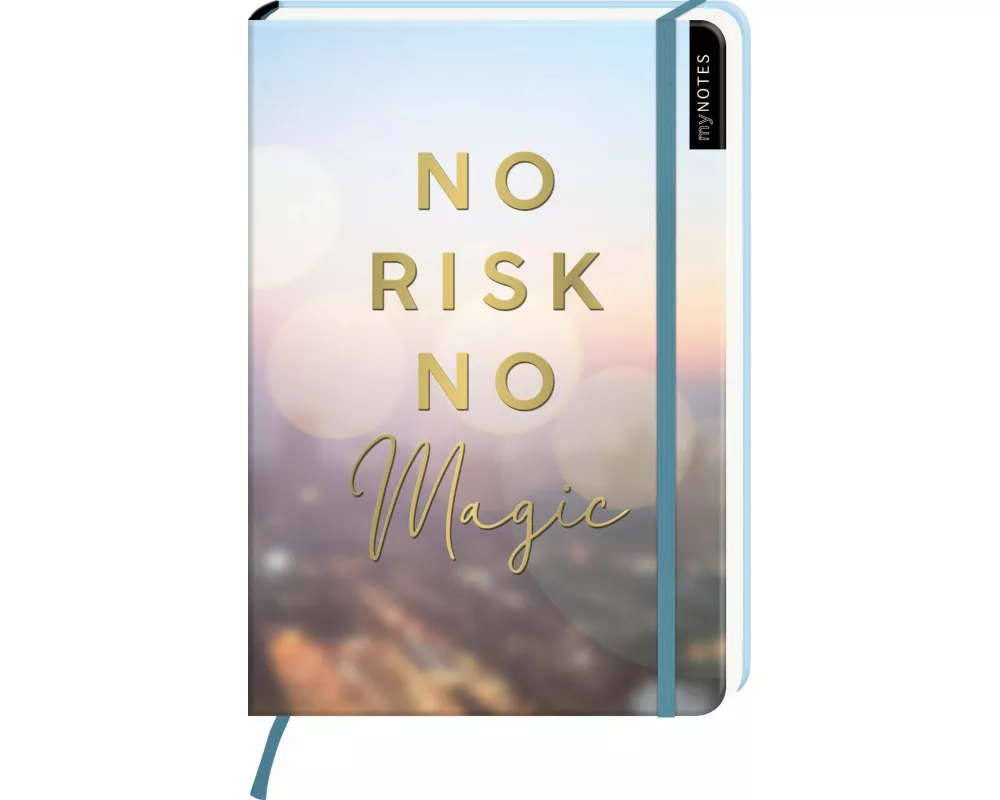 myNOTES Notizbuch A5: No Risk no magic