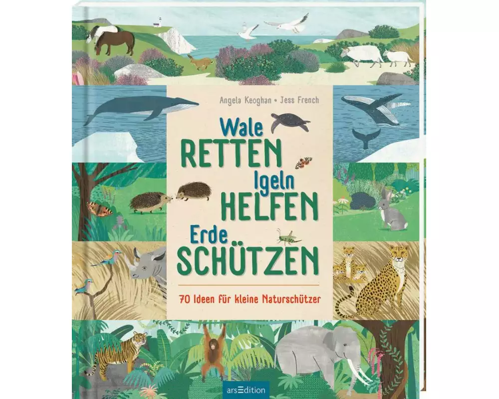 Wale retten, Igeln helfen, Erde schützen