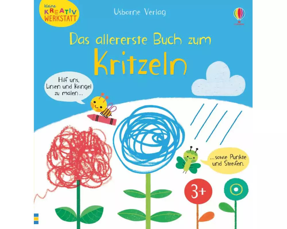 Kleine Kreativ-Werkstatt - Das allererste Buch zum Kritzeln