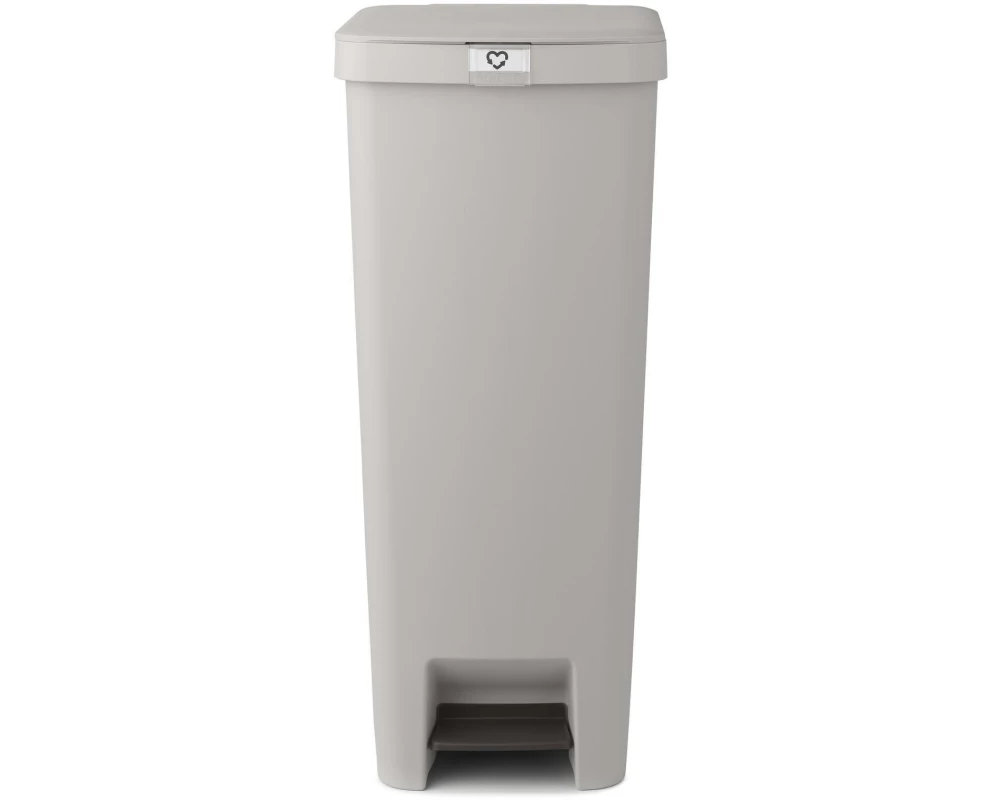 Brabantia Abfalleimer StepUp 40 l, Grau