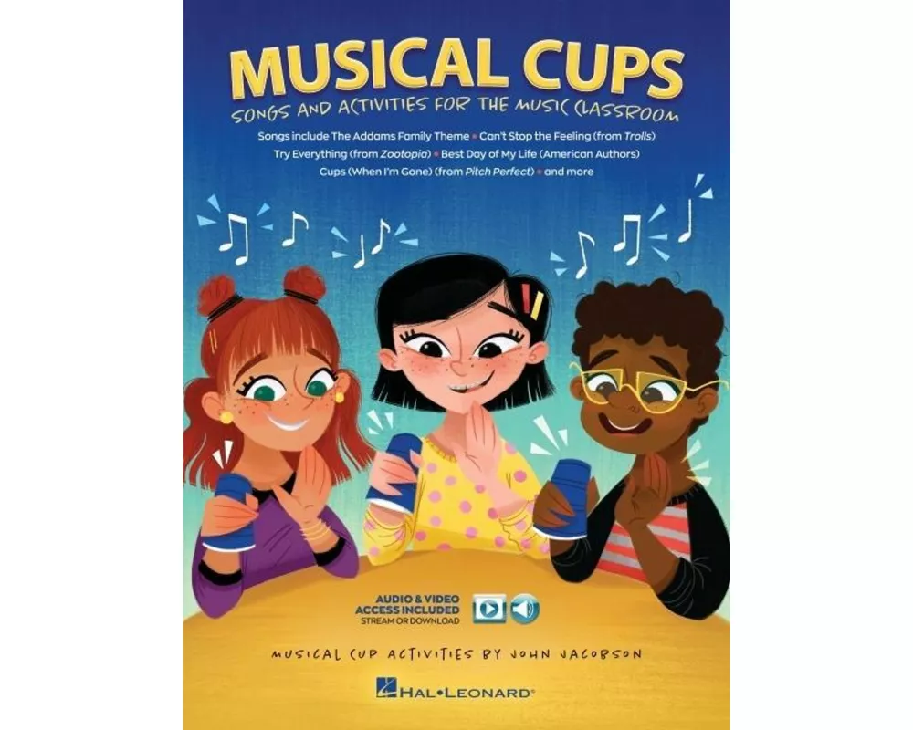 Musical Cups Song and Activities for the Music Classroom Rhythm Learning with Fun Cup Games 10 Engaging Songs Online Audio and Video Included