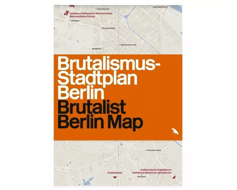 Brutalist Berlin Map