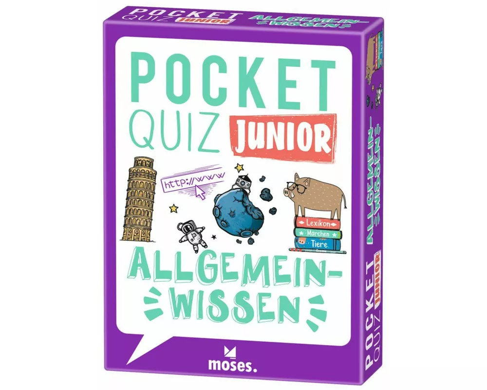 Pocket Quiz junior Allgemeinwissen